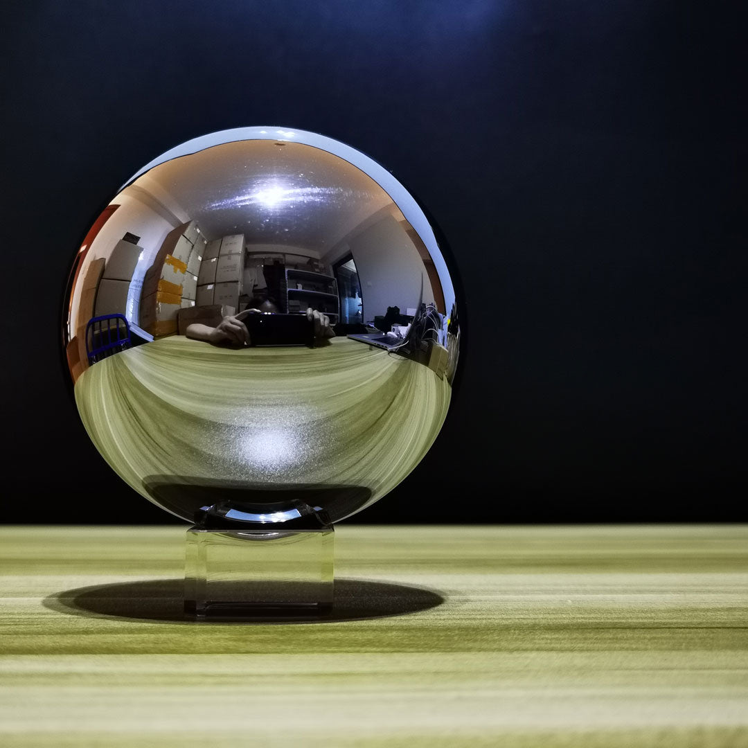 One Kilogram Silicon Sphere - Mirror Polished (Last ones!) - Trance Metals