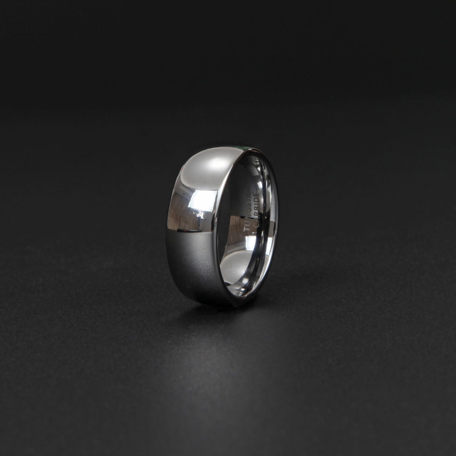 TRANCE CLOUT RING IN TUNGSTEN CARBIDE, 8MM