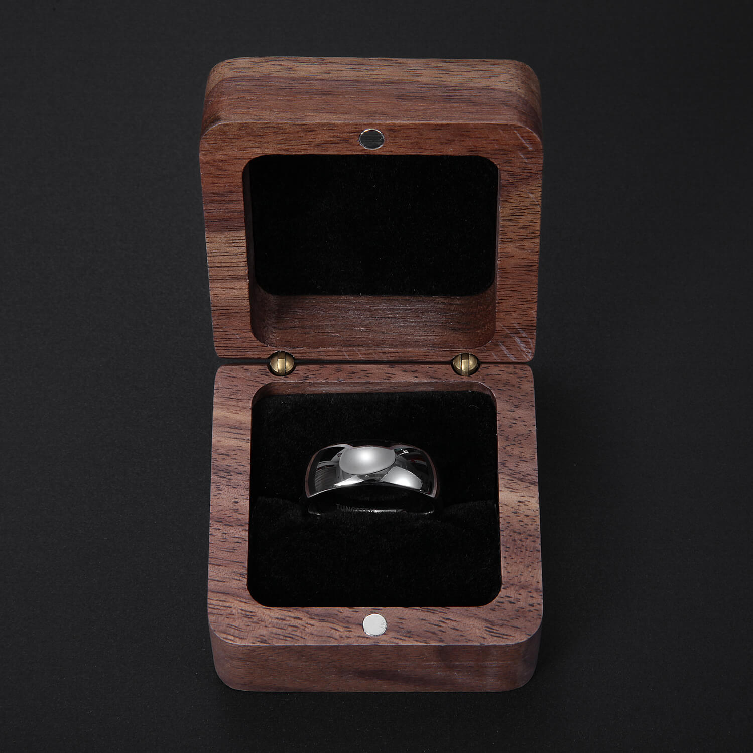 TRANCE CLOUT RING IN TUNGSTEN CARBIDE, 8MM