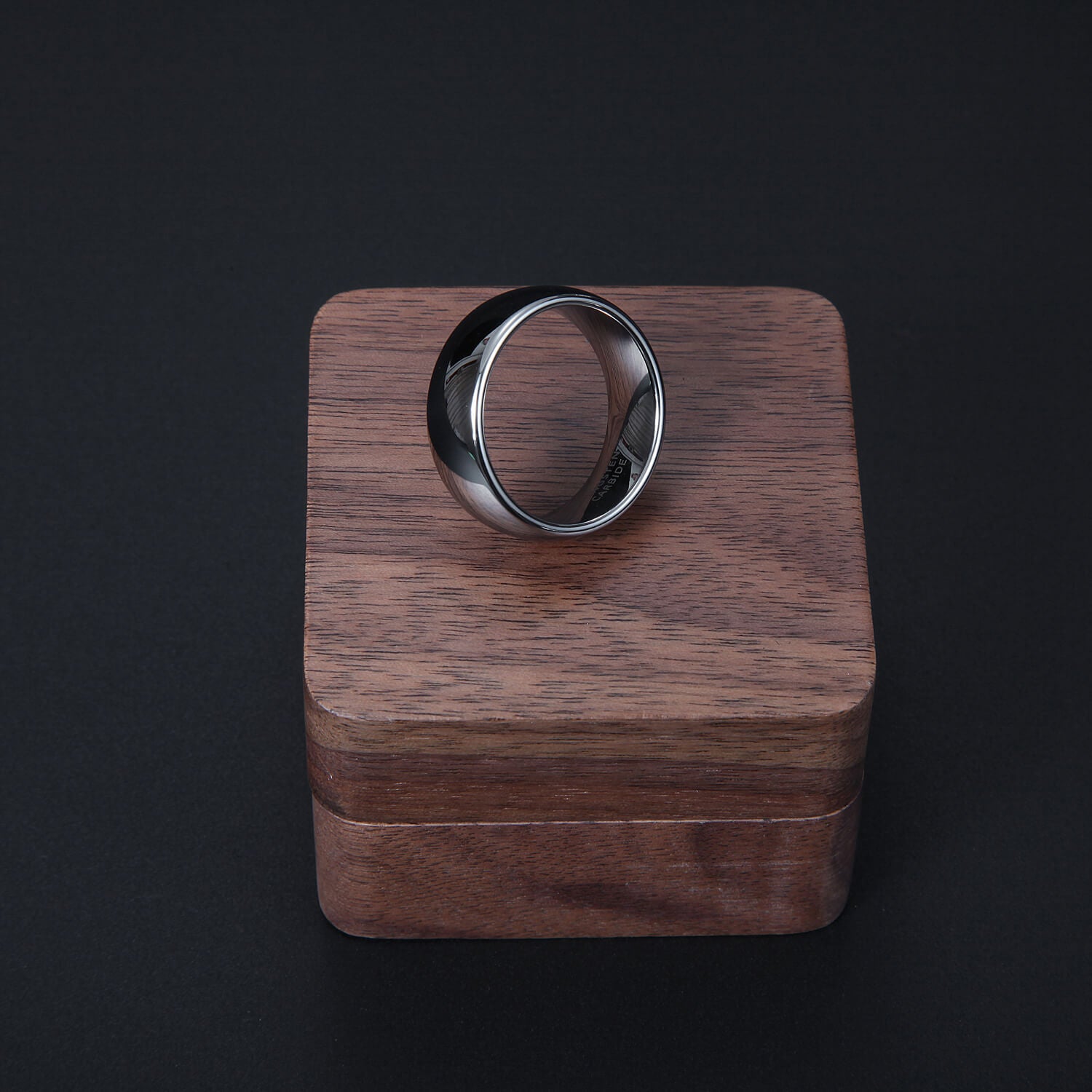 TRANCE CLOUT RING IN TUNGSTEN CARBIDE, 8MM