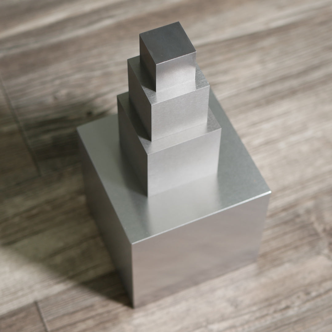 SOLID FORGED TUNGSTEN CUBES: 1"/1.5"/2"/3"/4"