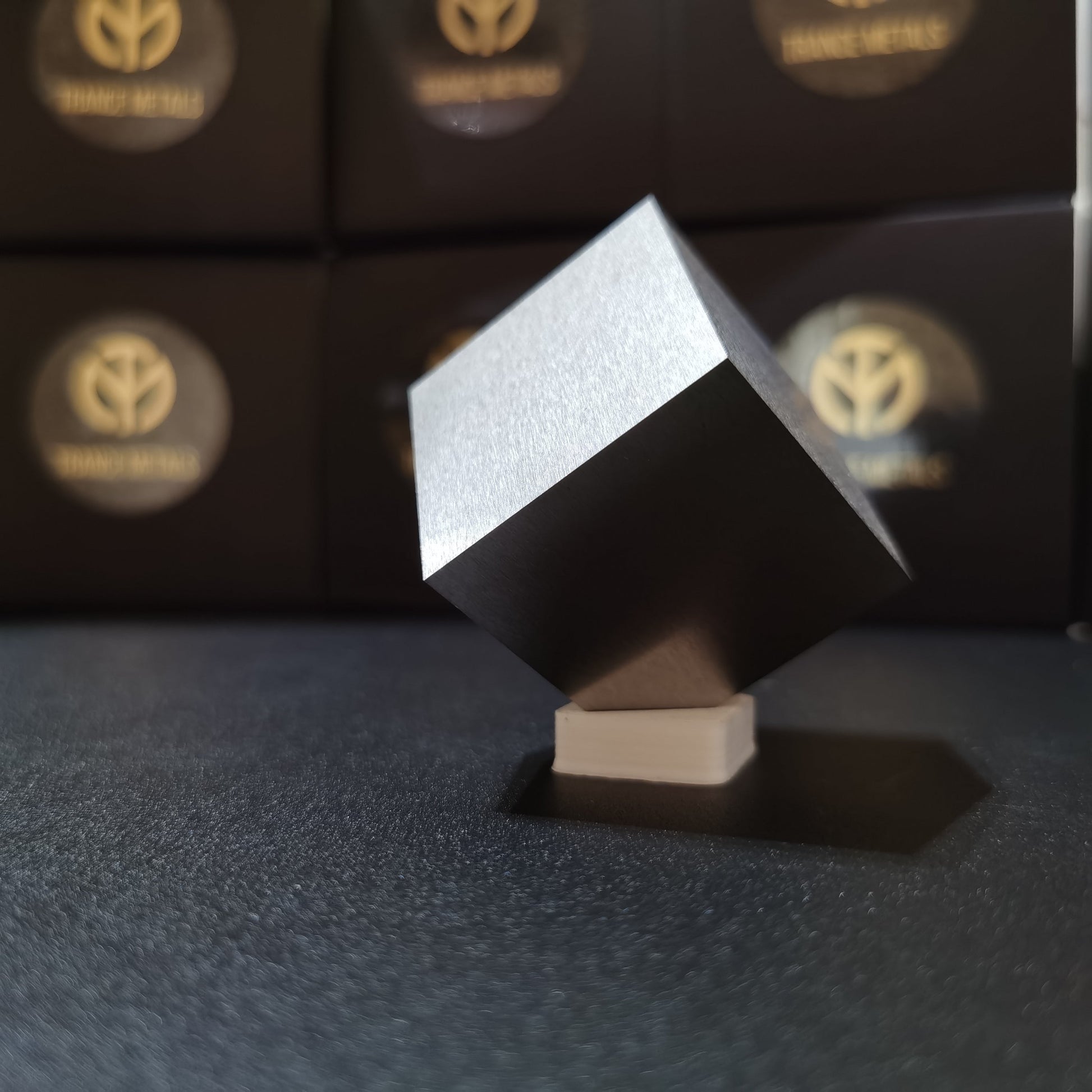 Trance Forge Solid Tungsten Cubes: 1"/1.5"/2" - Trance Metals