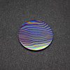 2" SOLID DAMASCUS TITANIUM COIN