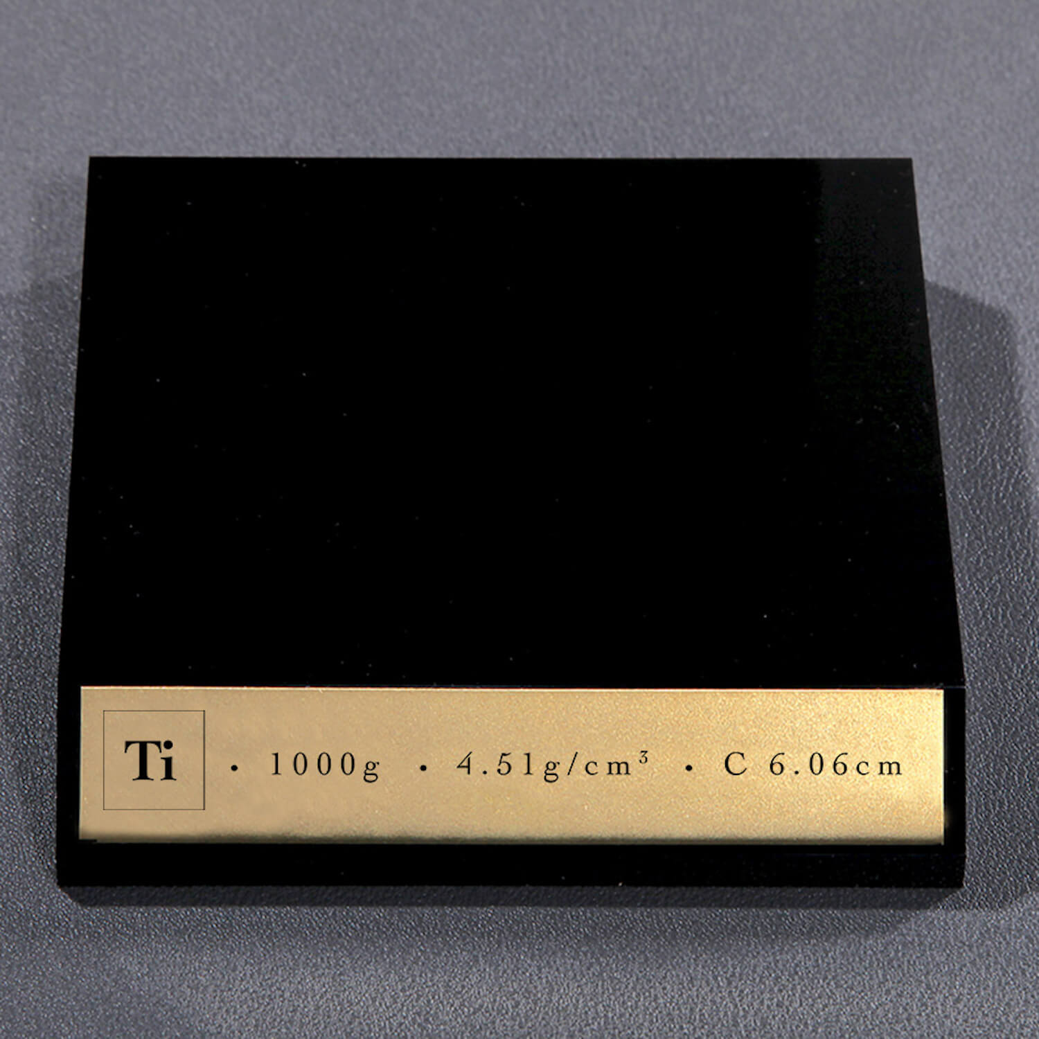 AEROSPACE GRADE TITANIUM KILO CUBE