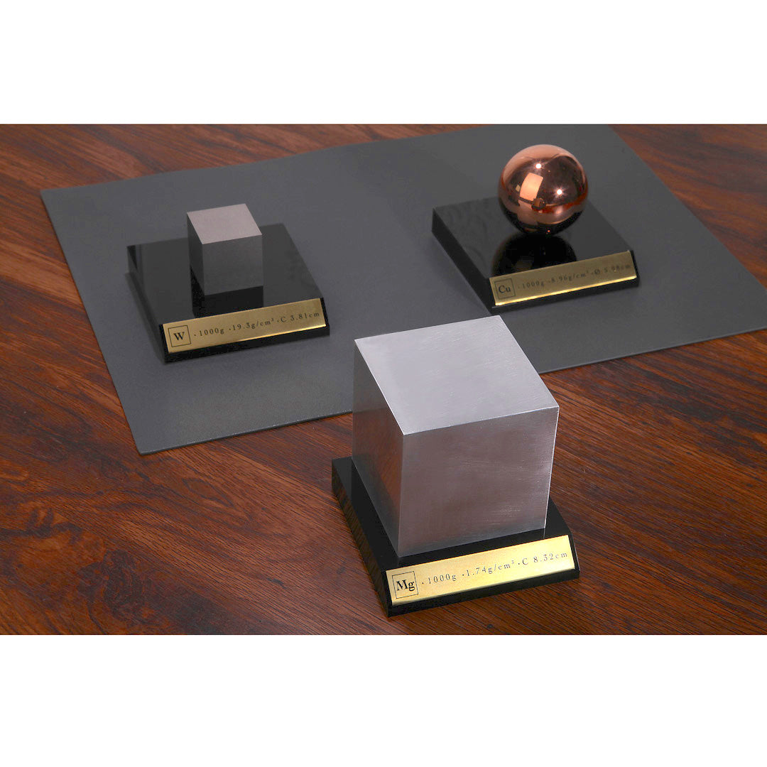 Magnesium KILO Cube ( MUSEUM CUBE #2 ) - Trance Metals
