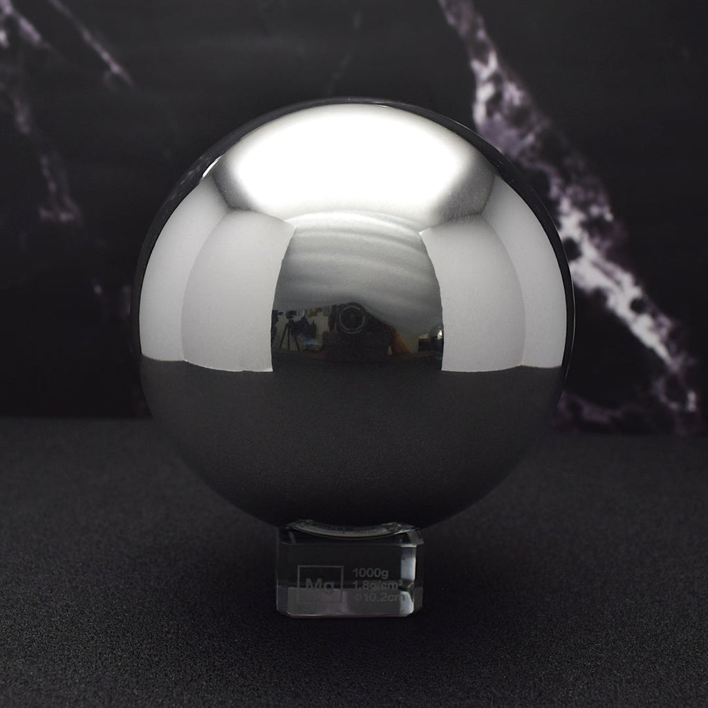 AEROSPACE GRADE MAGNESIUM SPHERE MIRROR FINISH