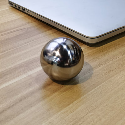 SOLID FORGED TUNGSTEN KILO SPHERE POLISHED