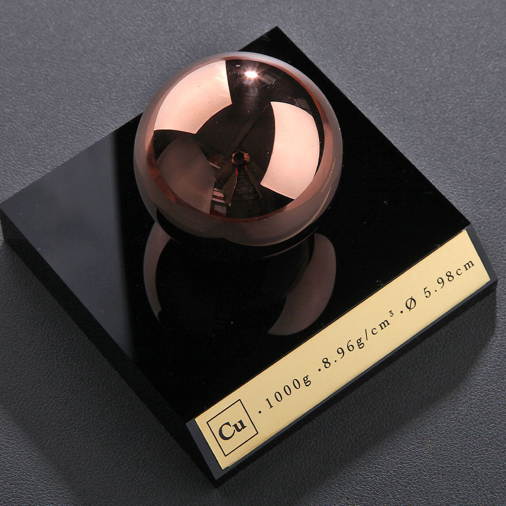 Trance Solid Copper Sphere - Trance Metals